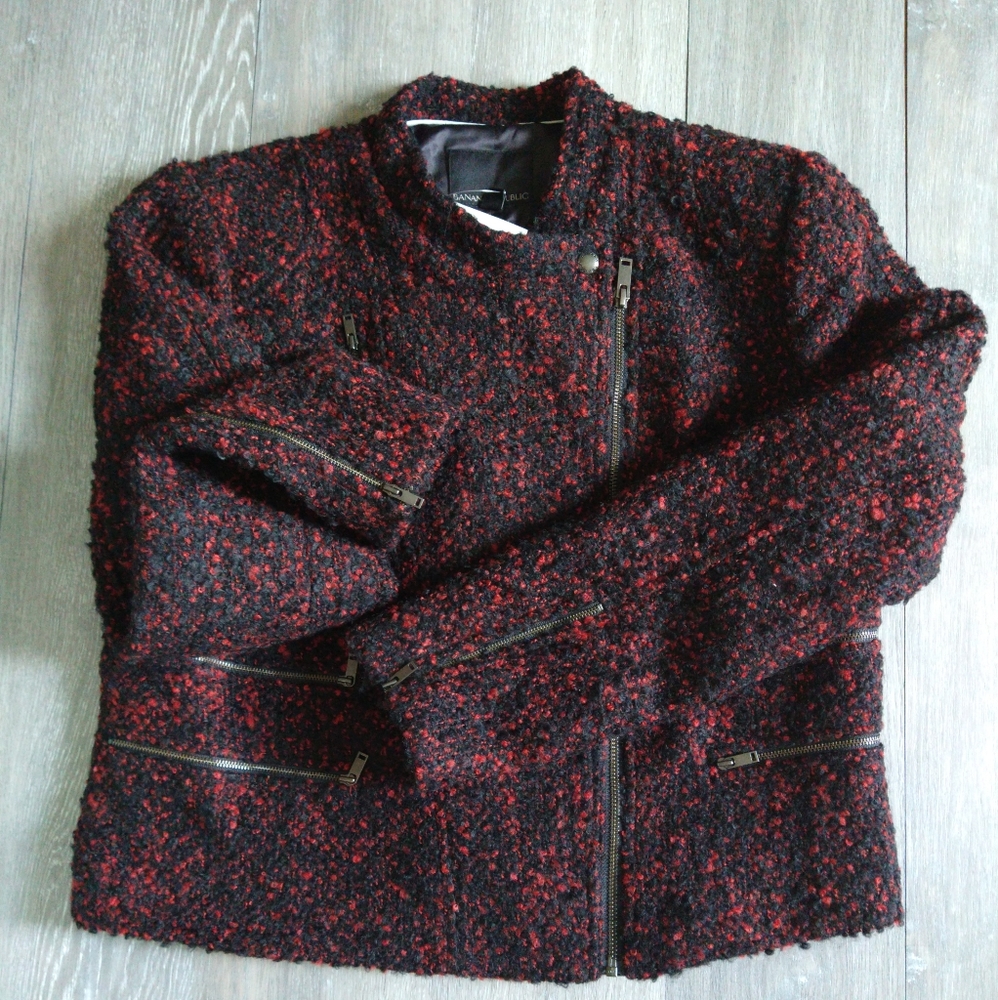 NWT Boucle Moto Blazer